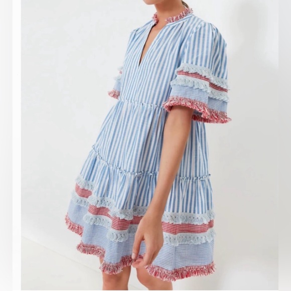 Tuckernuck Dresses & Skirts - NWT TUCKERNUCK  Savannah Stripe Crawford Dress Size M